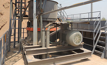 150TH granite gravel sand making production line