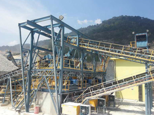 stone mine crushing plant