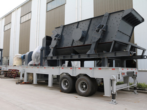 Mobile Vibrating Screen