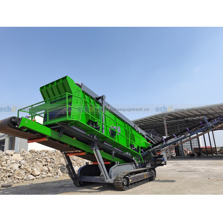 Mobile Crawler Incline Screen