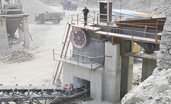 Phosphate rock crushing line