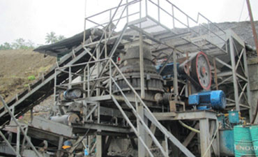 The Philippines 120TPH River Stone Crushing Line